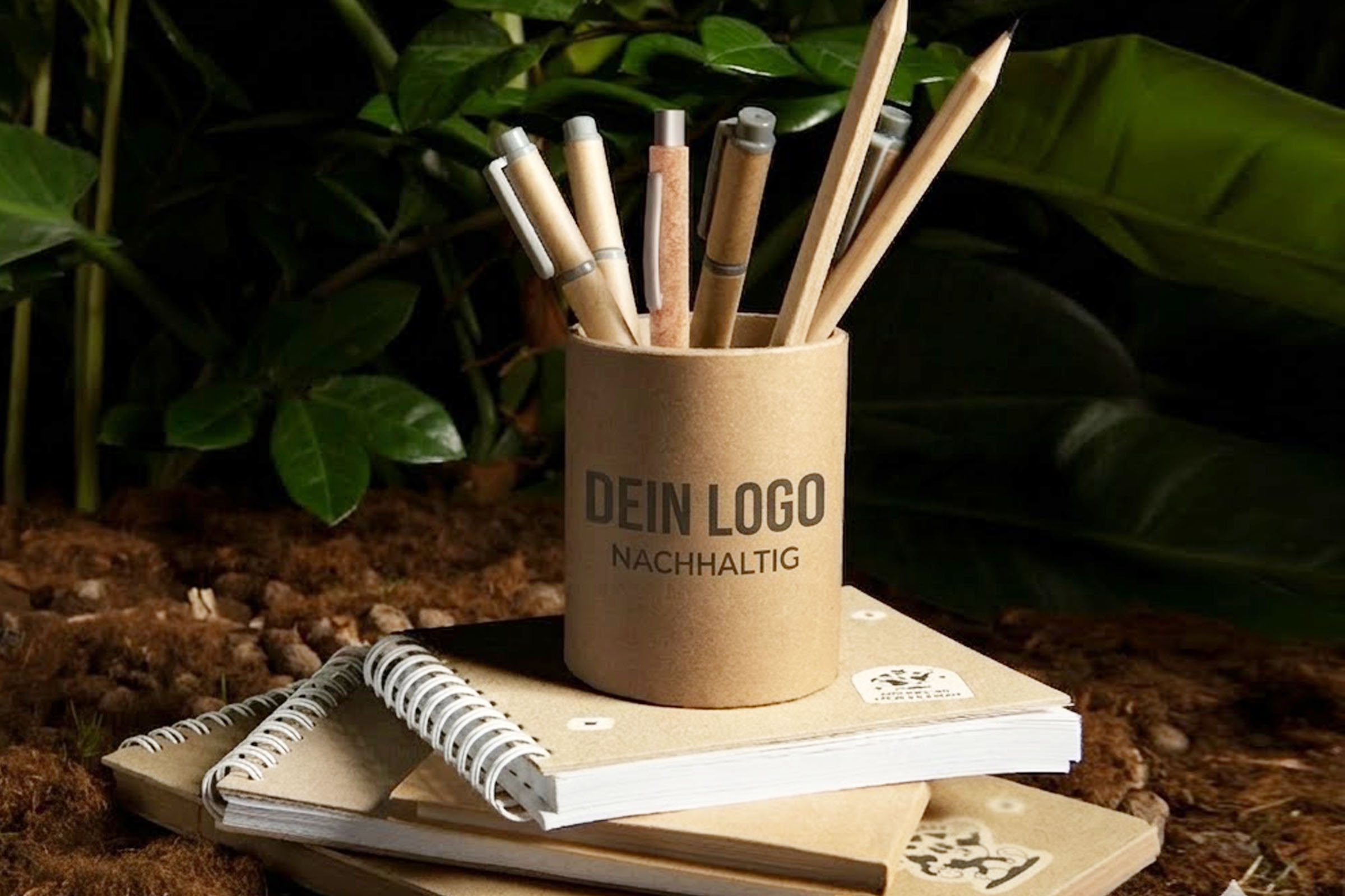 Kugelschreiber Natürlich werben