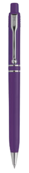 Kugelschreiber Raja Chrome aus Kunststoff mit Standard