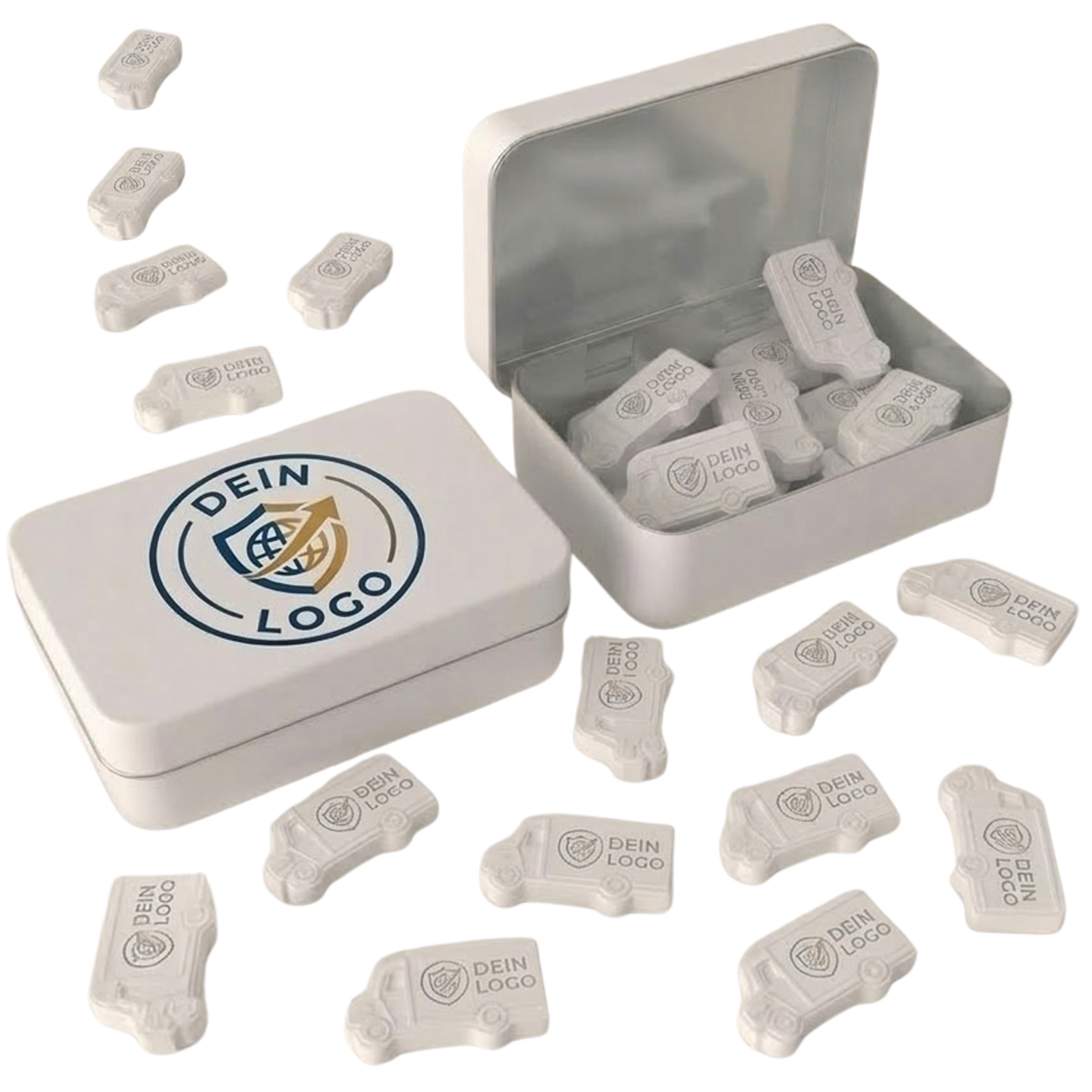 Pfefferminz in Logoform